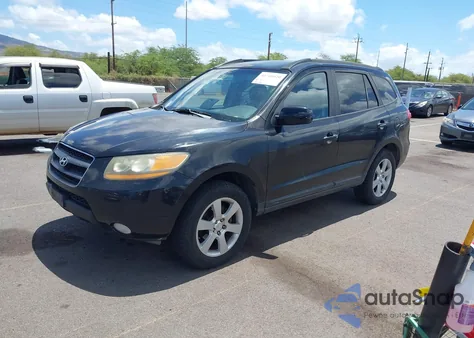 2008 Hyundai Santa Fe Limited/Se from USA, damaged, VIN 5NMSH13EX8H197138